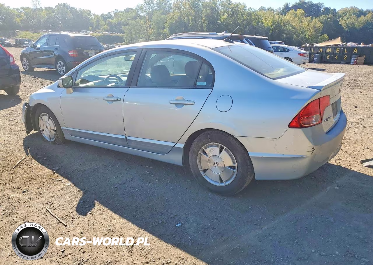 2007 Honda Civic Hybrid VIN:JHMFA36297S029186 - 2