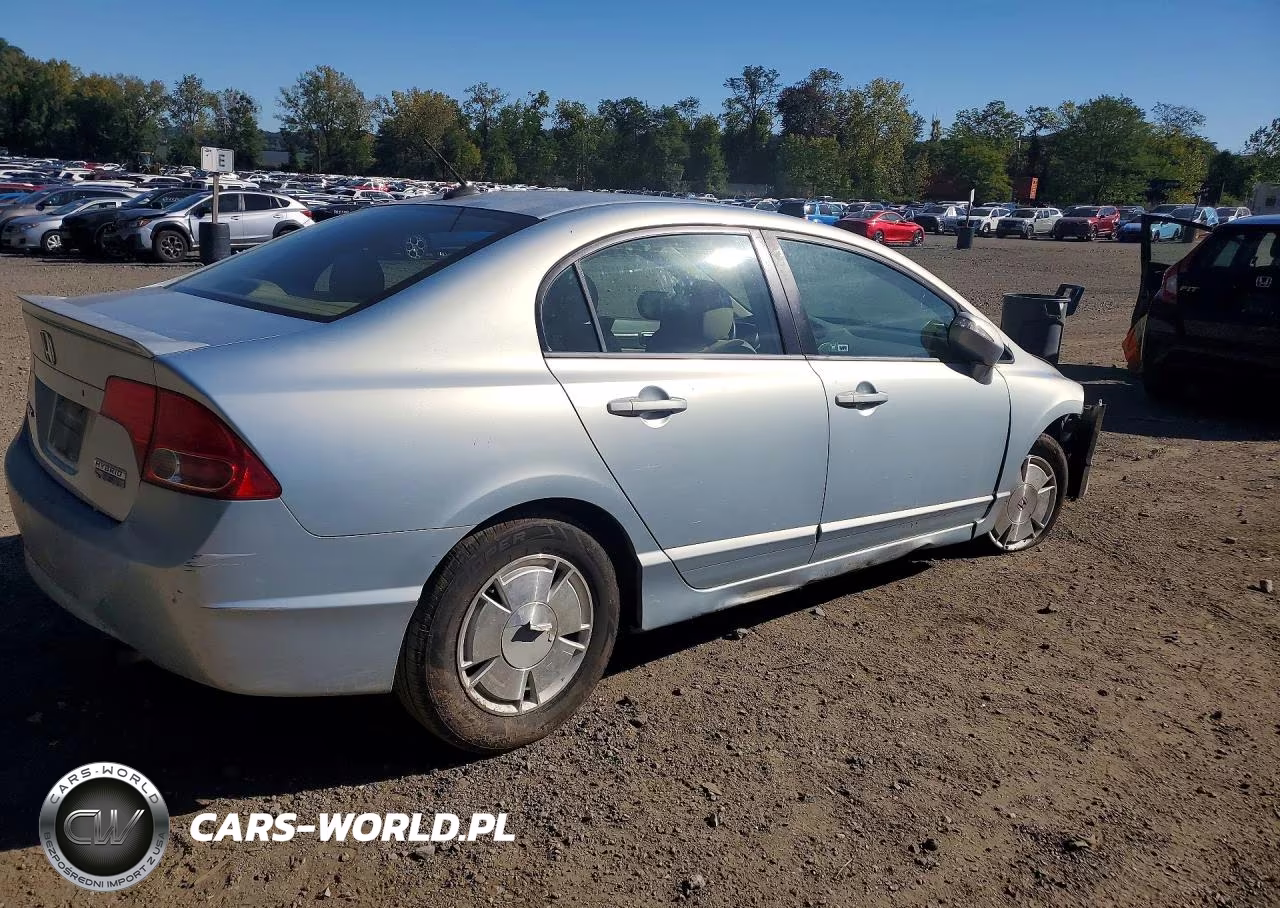 2007 Honda Civic Hybrid VIN:JHMFA36297S029186 - 3