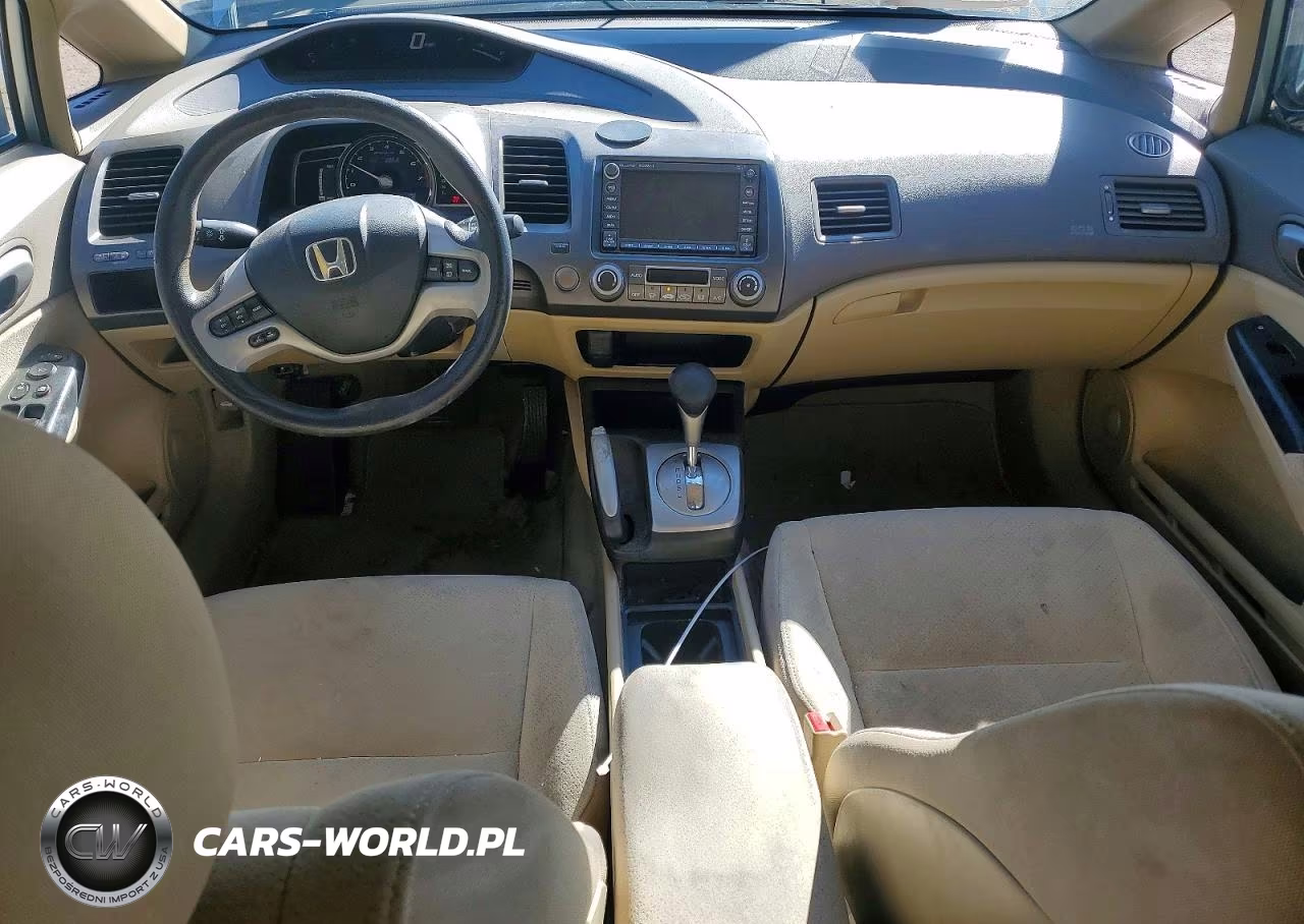 2007 Honda Civic Hybrid VIN:JHMFA36297S029186 - 8
