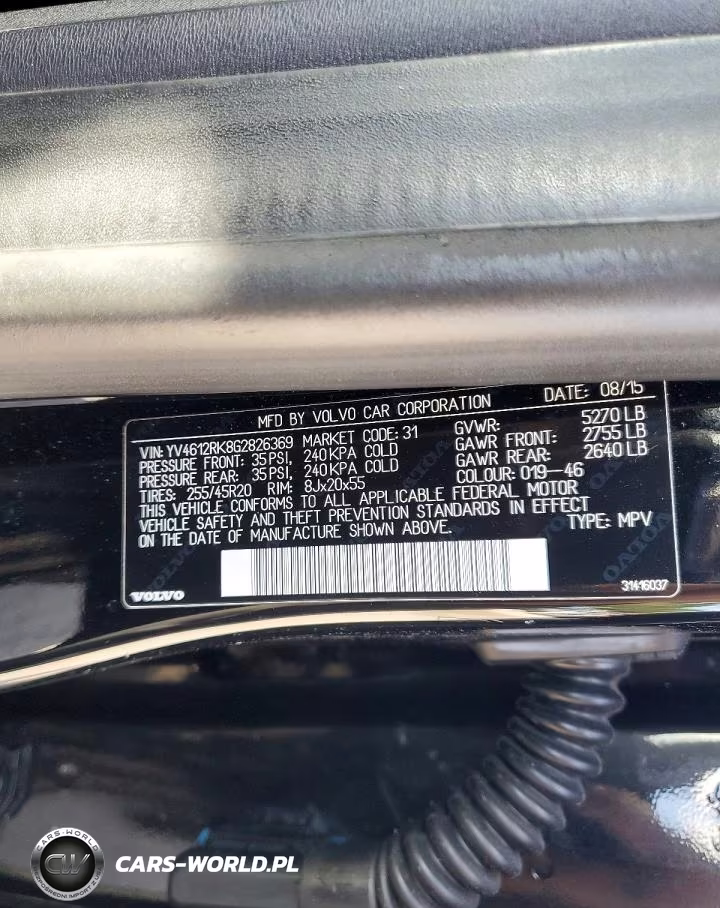2016 Volvo Xc60 T5 Premier VIN:YV4612RK8G2826369 - 13
