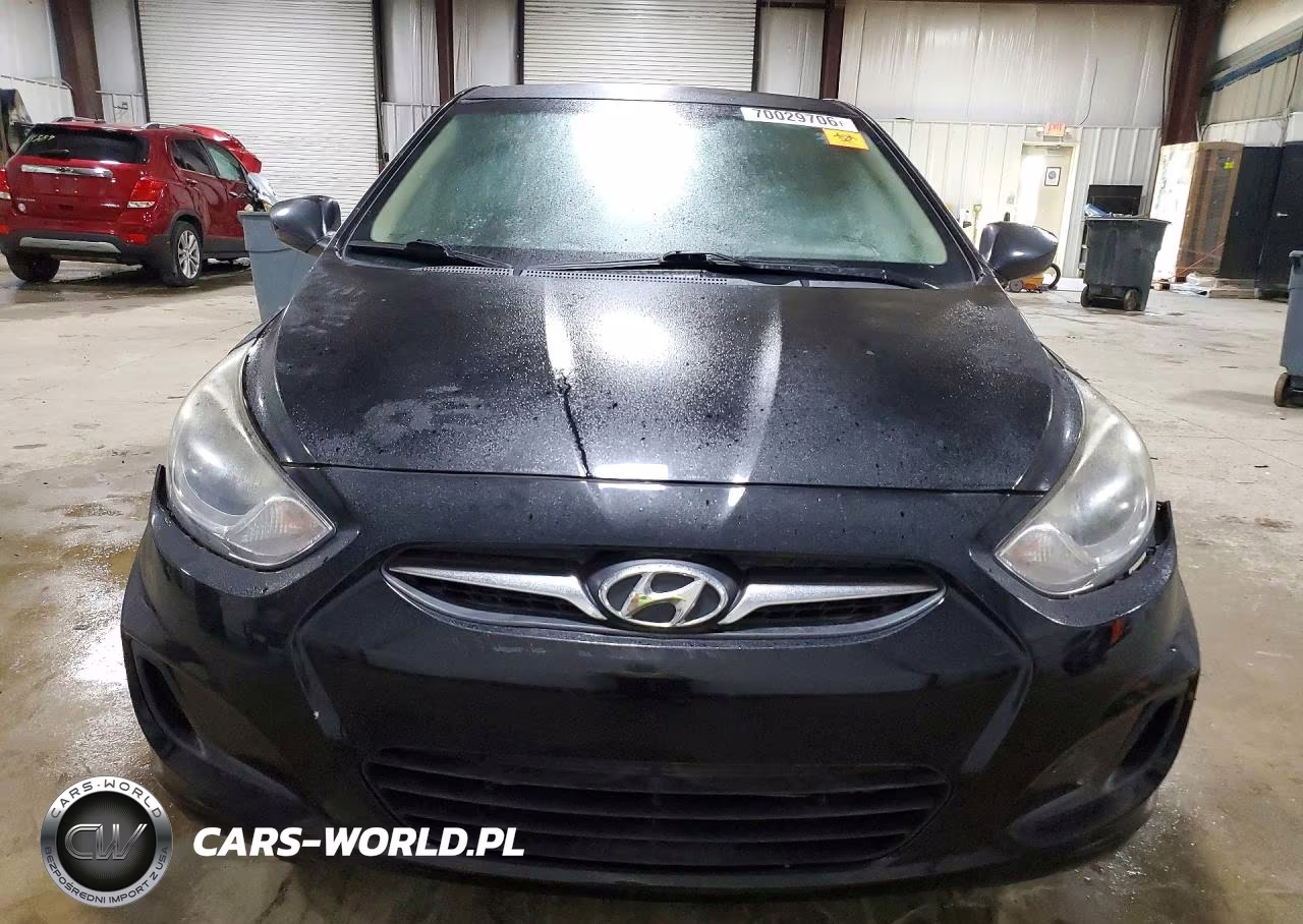 2012 Hyundai Accent Gls VIN:KMHCT4AE7CU223229 - 5