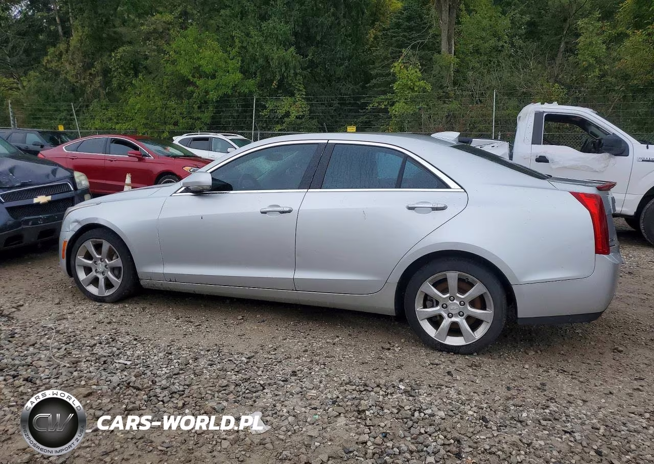 2015 Cadillac Ats Luxury VIN:1G6AH5RX2F0100896 - 2
