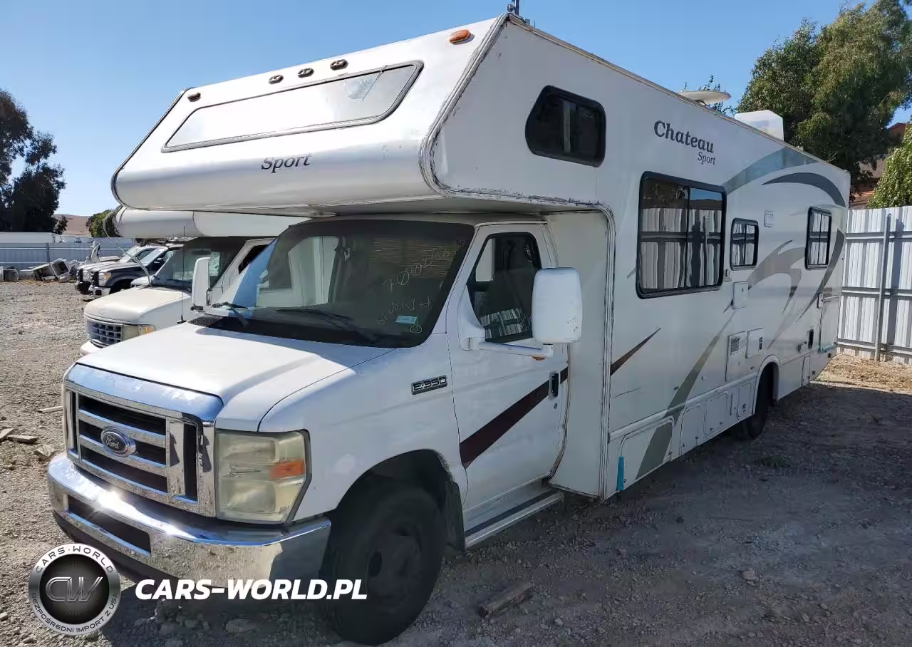2008 Ford Econoline E350 Super Duty Cutaway Van VIN:1FDWE35S98DB25361 - 2