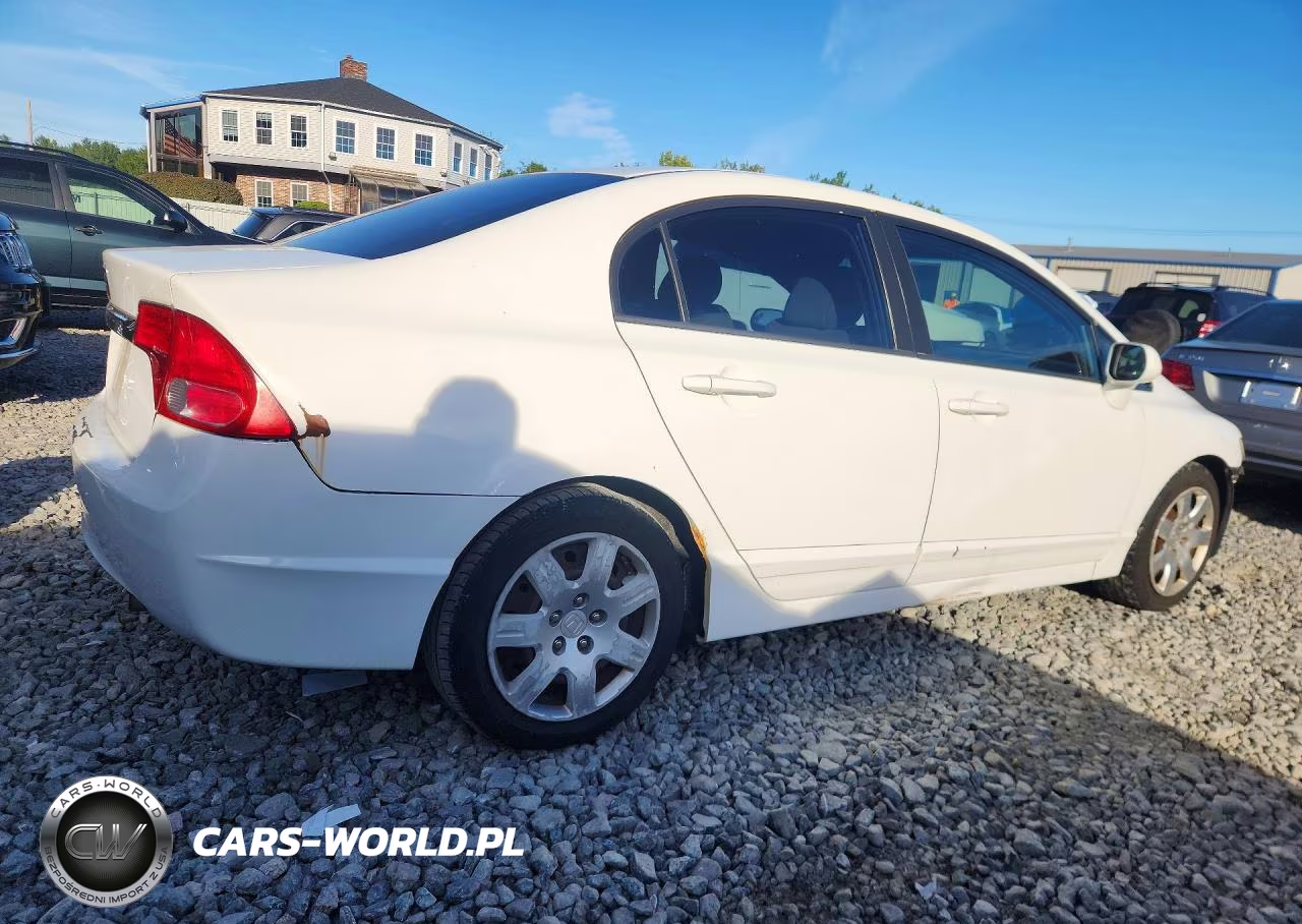 2010 Honda Civic Lx VIN:2HGFA1F59AH500821 - 3