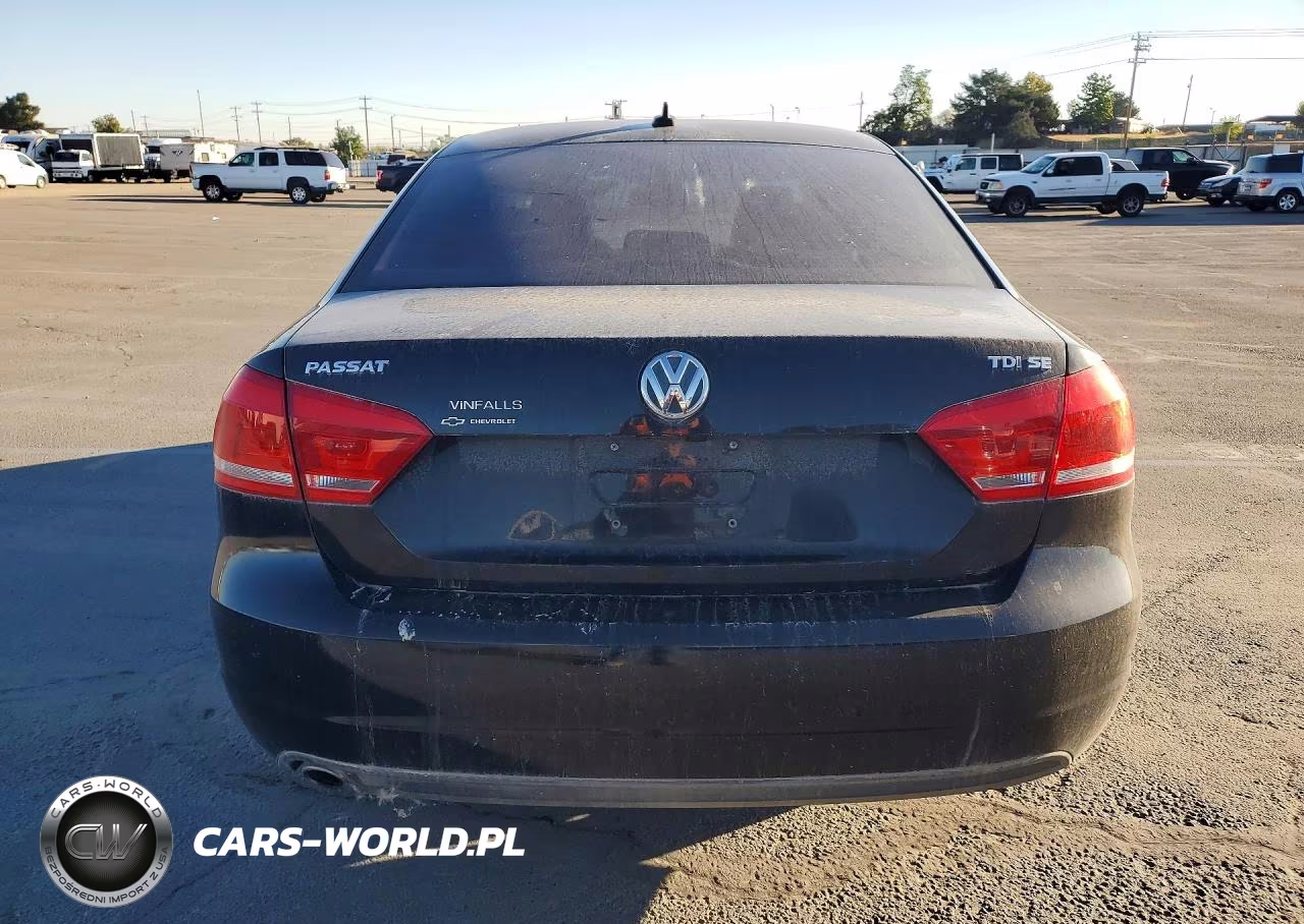 2014 Volkswagen Passat Se VIN:0LDL0TA34EC058725 - 6