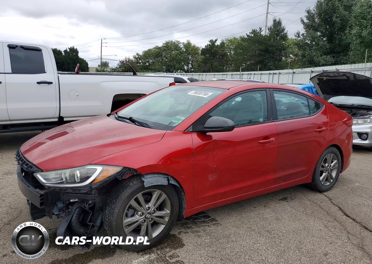 2017 Hyundai Elantra Se VIN:5NPD84LF2HH159294 - 1