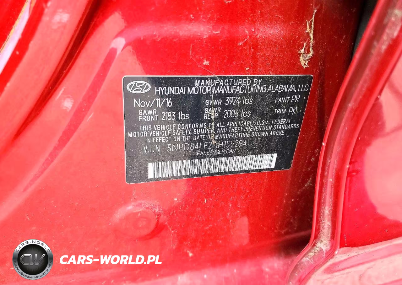 2017 Hyundai Elantra Se VIN:5NPD84LF2HH159294 - 12