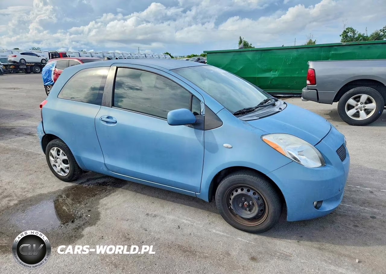 2008 Toyota Yaris Base VIN:JTDJT923685149485 - 4