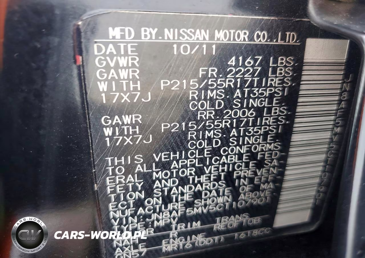 2012 Nissan Juke S VIN:JN8AF5MV5CT107901 - 12