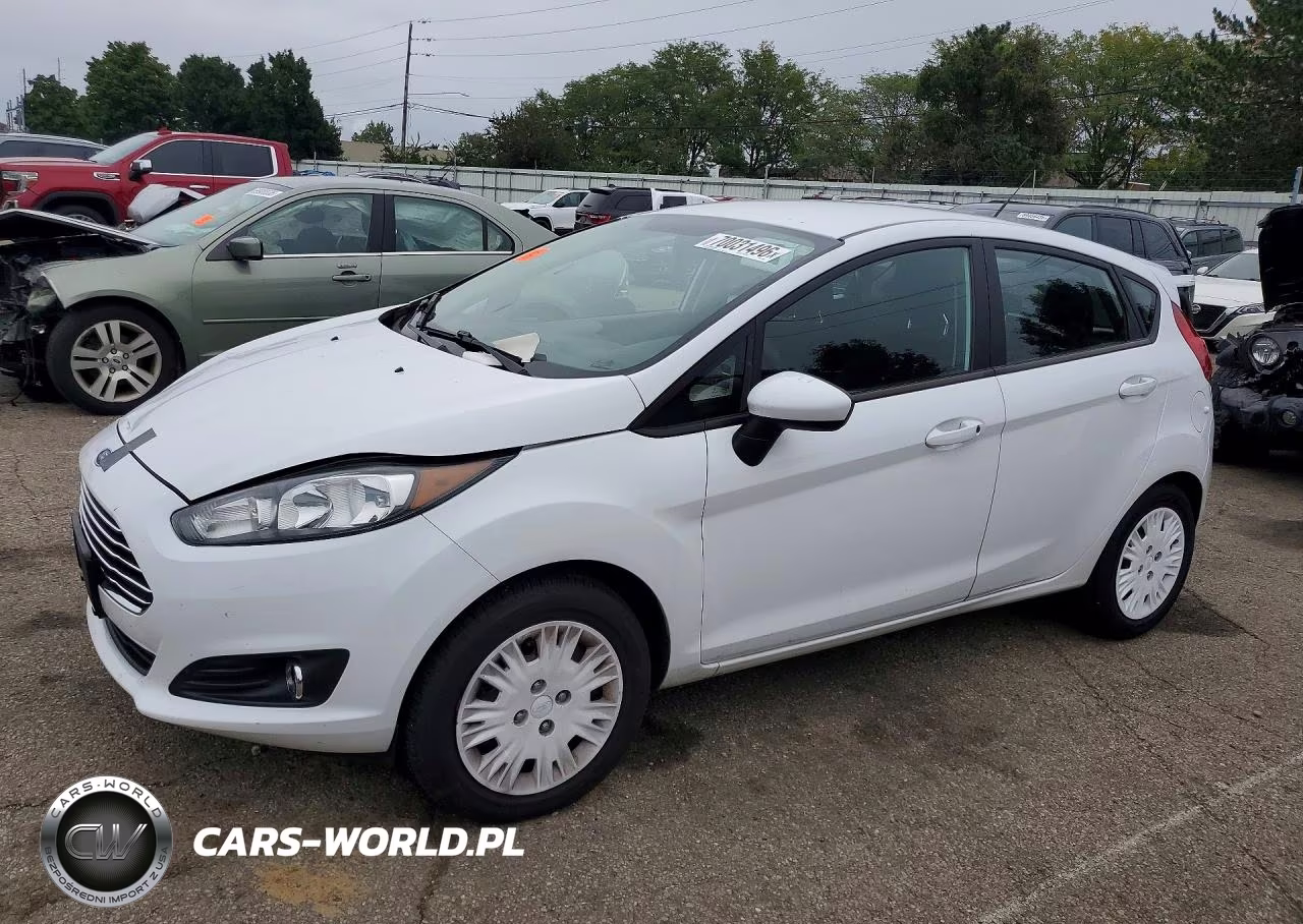 2018 Ford Fiesta S VIN:3FADP4TJXJM128954 - 1