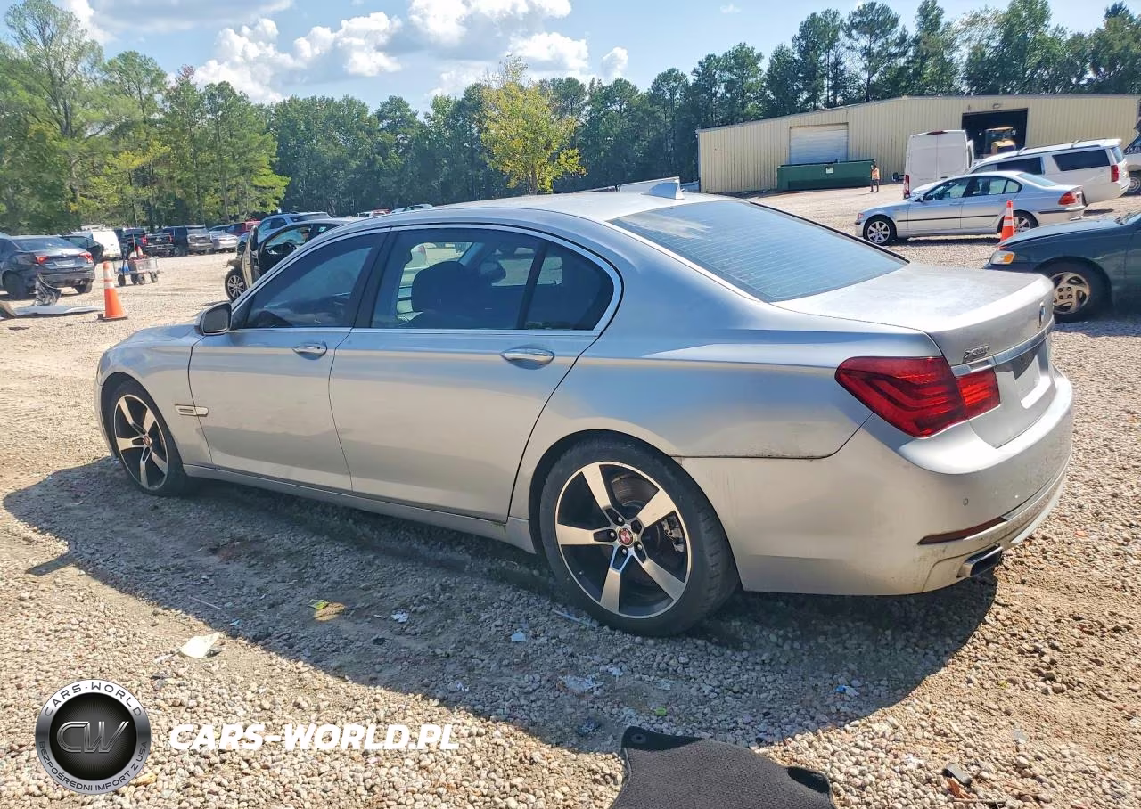 2013 BMW 750 Lxi VIN:WBAYF8C58DDE59394 - 2