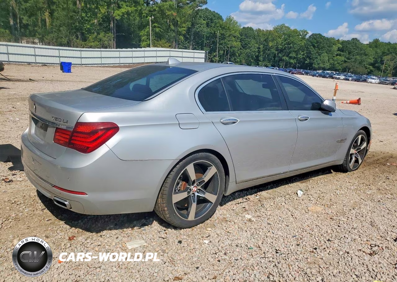 2013 BMW 750 Lxi VIN:WBAYF8C58DDE59394 - 3