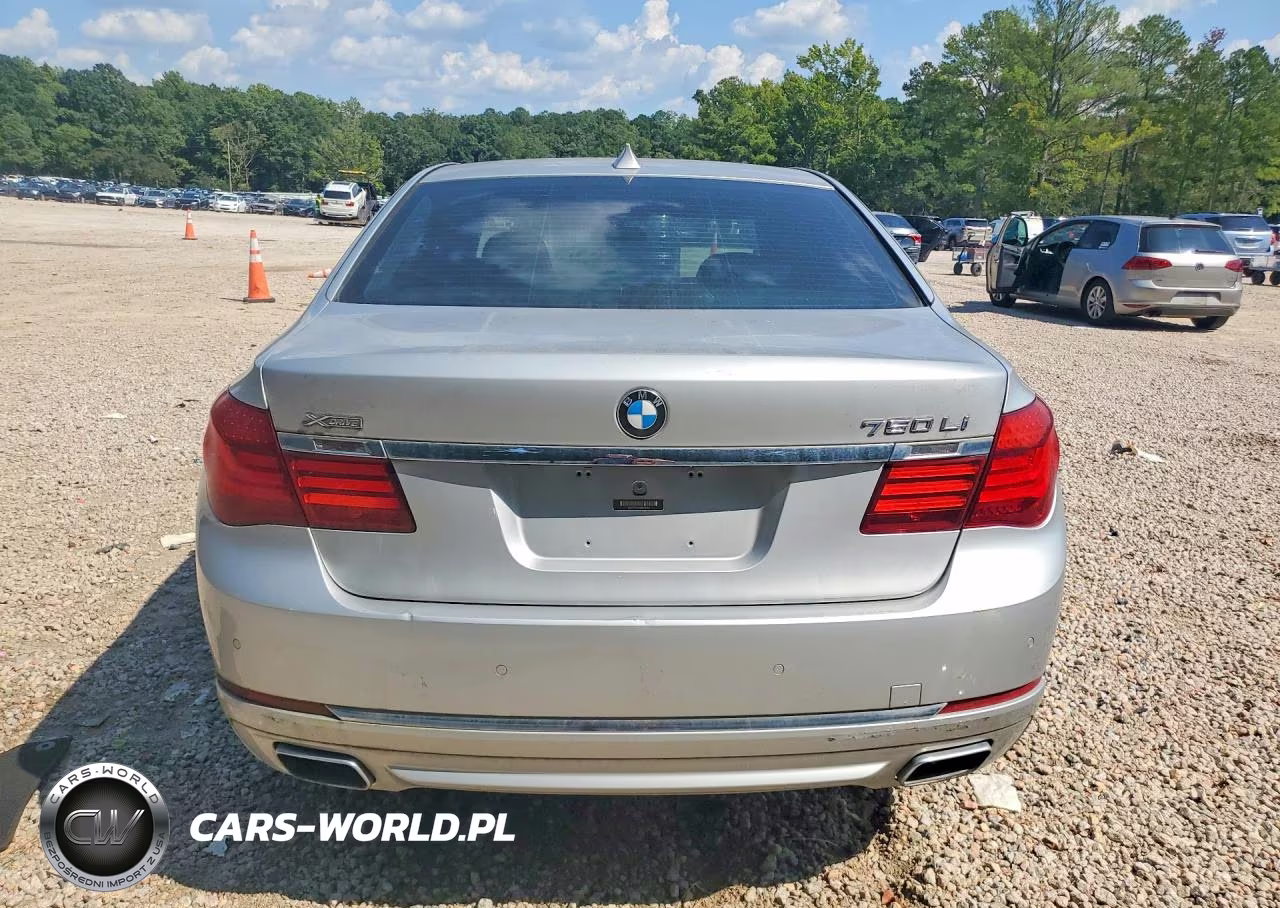 2013 BMW 750 Lxi VIN:WBAYF8C58DDE59394 - 6