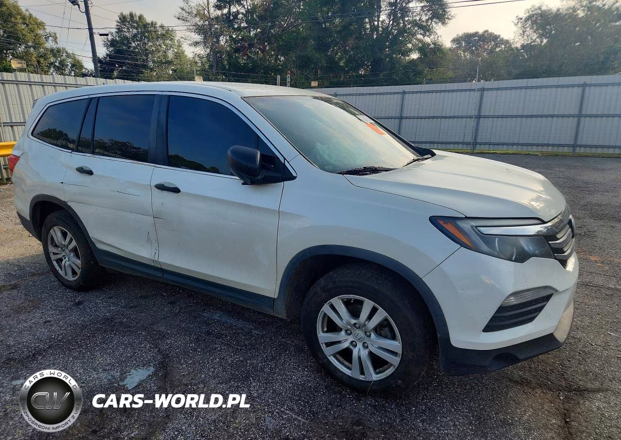 2016 Honda Pilot Lx VIN:5FNYF5H16GB040851 - 4