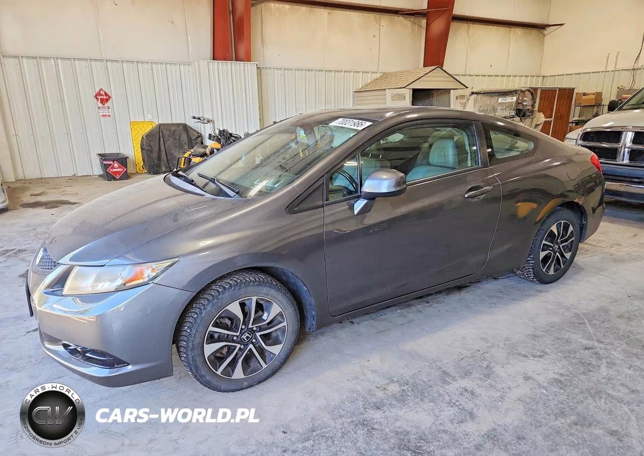 2013 Honda Civic Exl VIN:2HGFG3B08DH519157 - 1