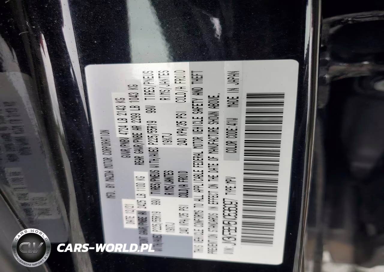 2022 Mazda Cx-5 Premium Plus VIN:JM3KFBEM5N0536097 - 13