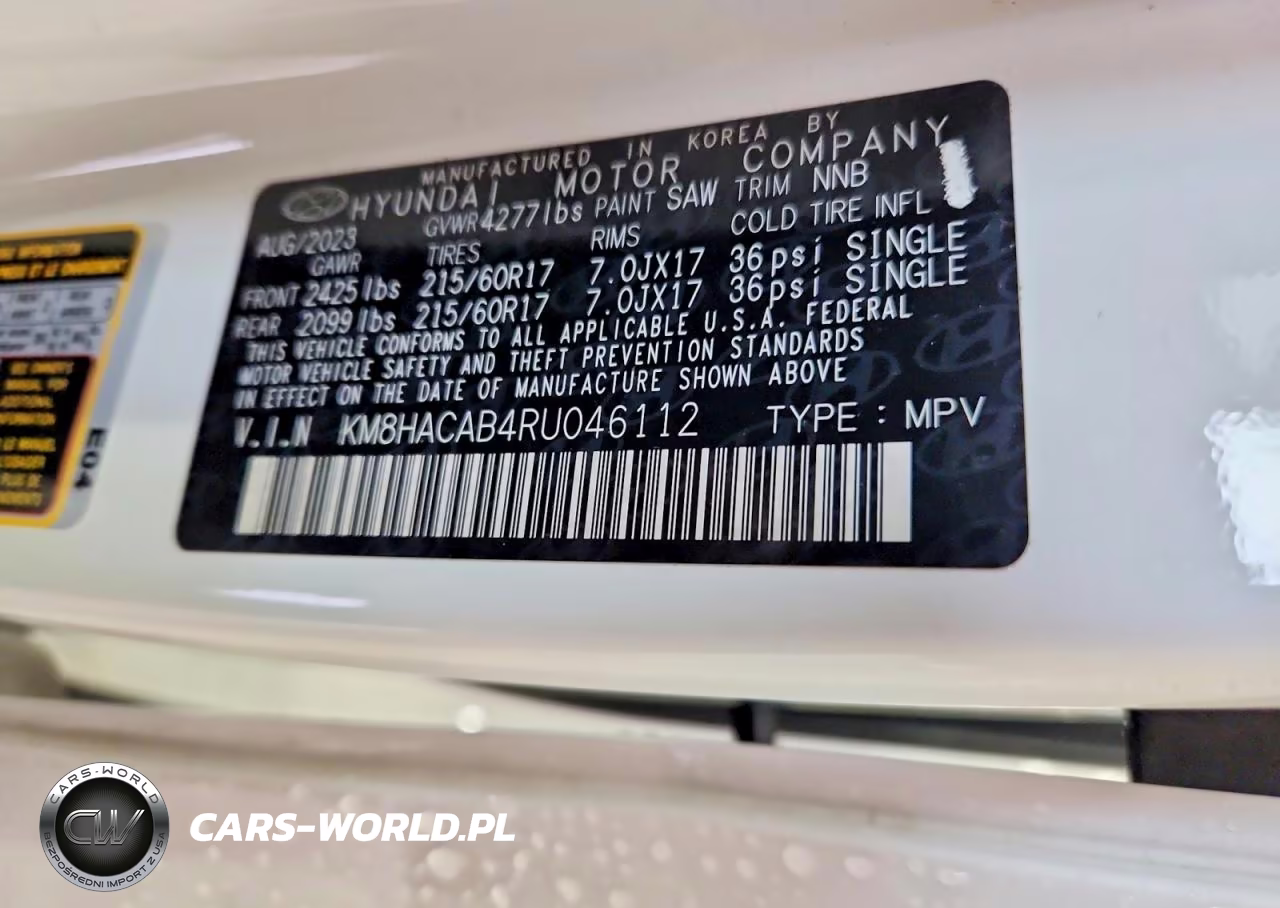 2024 Hyundai Kona Se VIN:KM8HACAB4RU046112 - 14