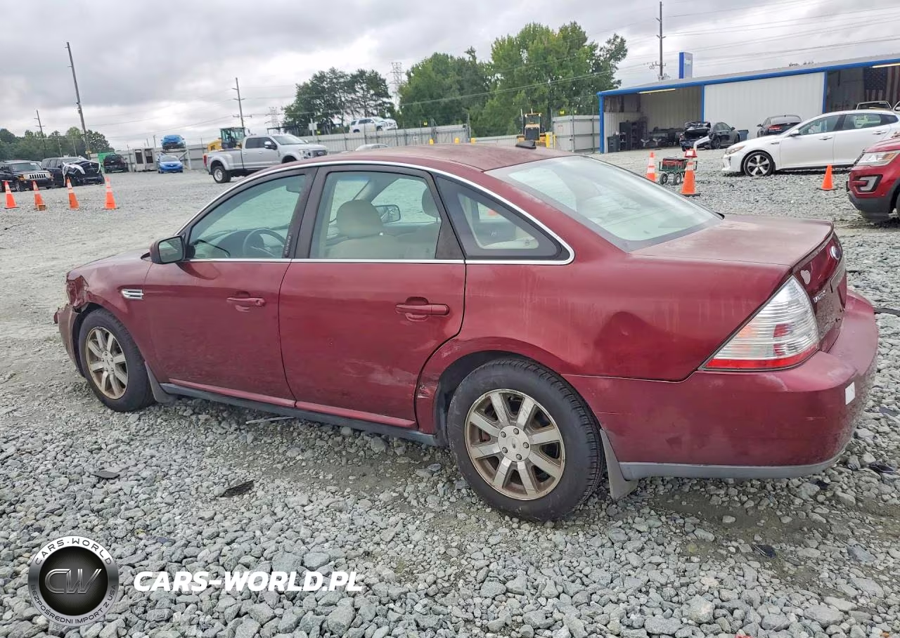 2008 Ford Taurus Sel VIN:1FAHP24WX8G169363 - 2
