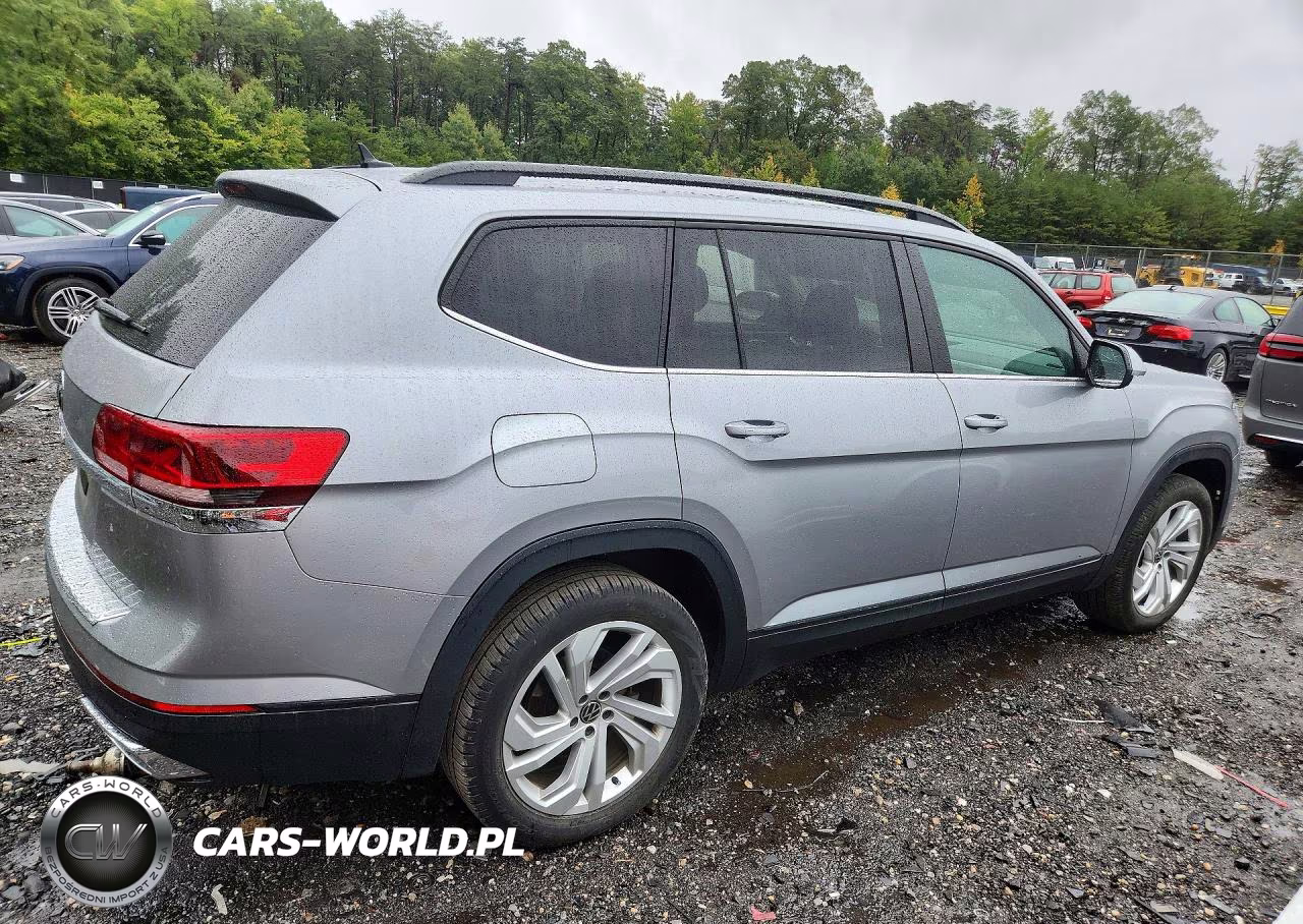2021 Volkswagen Atlas Se VIN:1V2WR2CA1MC542338 - 3