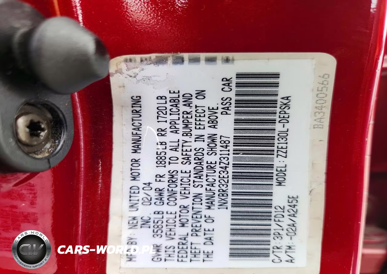 2004 Toyota Corolla S VIN:1NXBR32E34Z311487 - 13