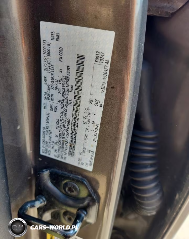 2016 Ford F150 Supercrew VIN:1FTEW1EF7GKF01960 - 12