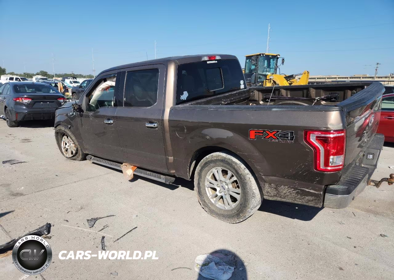 2016 Ford F150 Supercrew VIN:1FTEW1EF7GKF01960 - 2