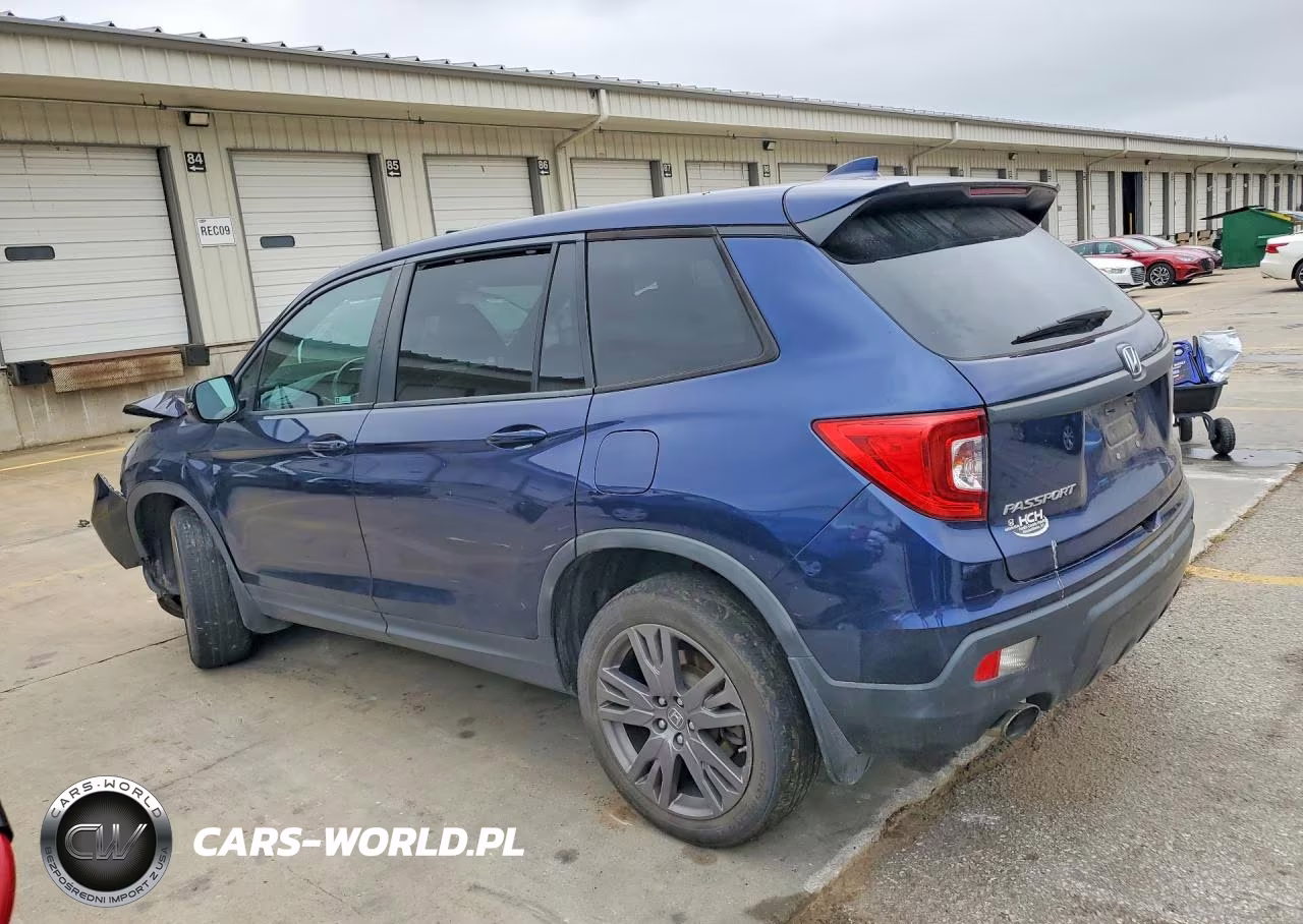 2019 Honda Passport Exl VIN:5FNYF8H53KB018271 - 2