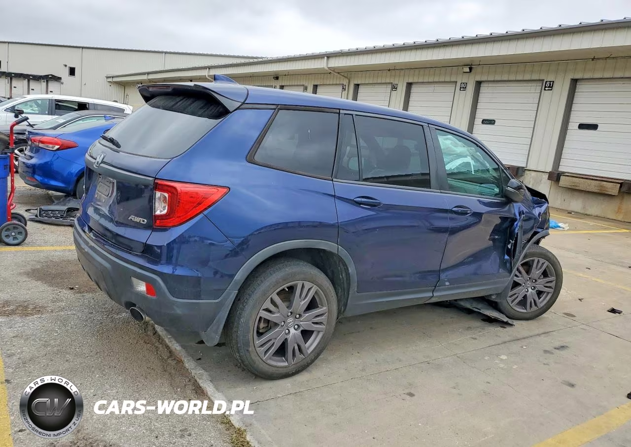 2019 Honda Passport Exl VIN:5FNYF8H53KB018271 - 3