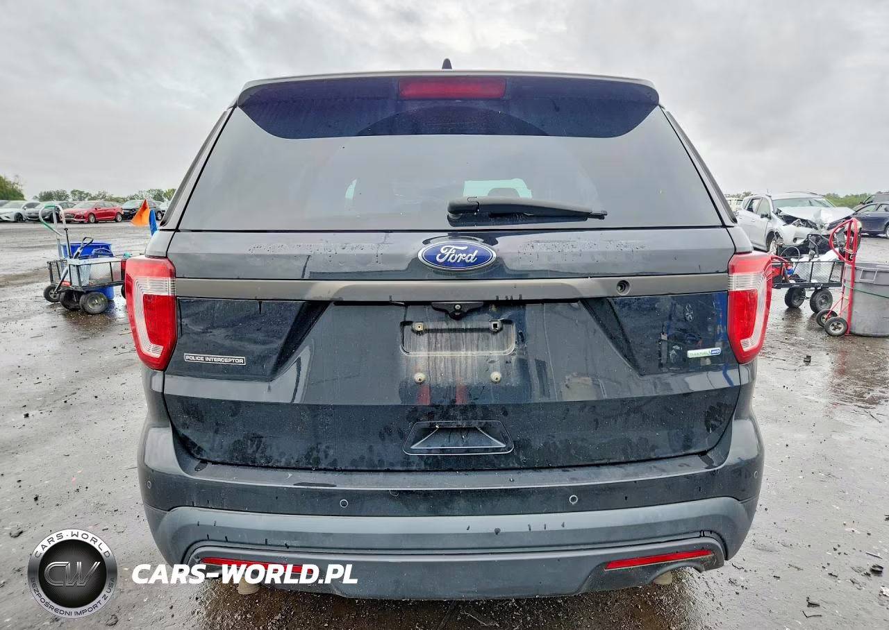 2017 Ford Explorer Police Interceptor VIN:1FM5K8AR1HGC35159 - 6
