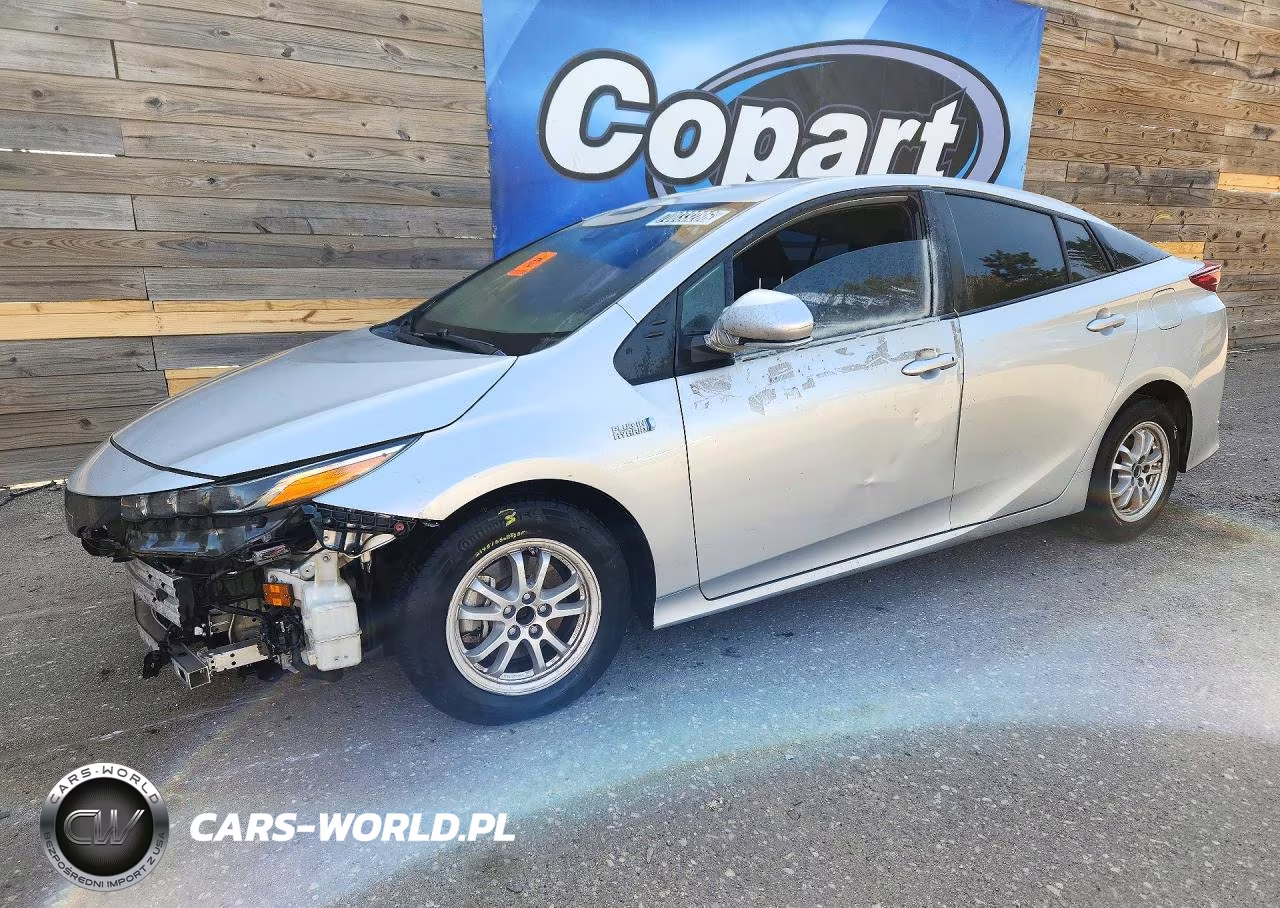 2021 Toyota Prius Prime Le VIN:JTDKAMFP4M3177902 - 1