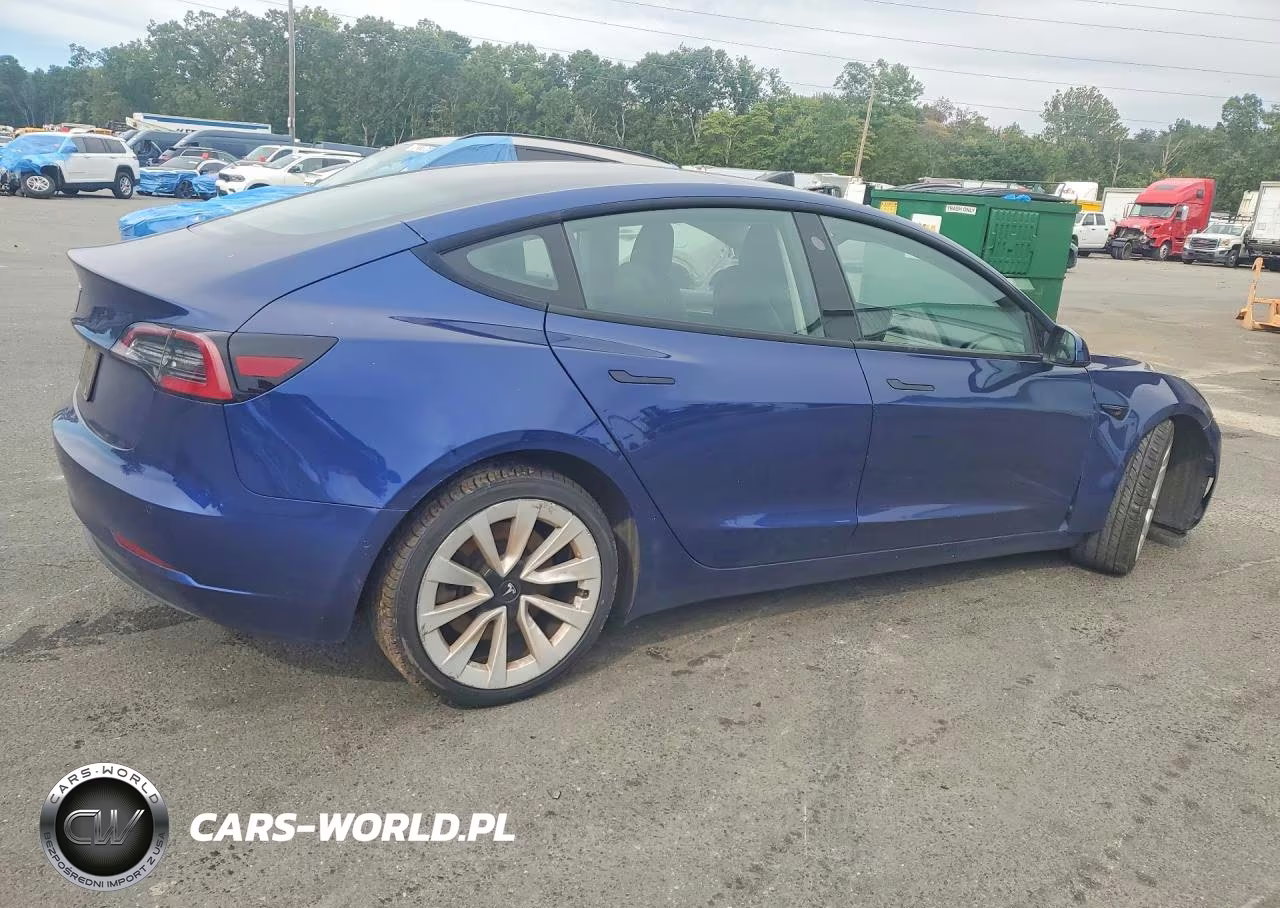 2022 Tesla Model 3 VIN:5YJ3E1EA2NF372311 - 3