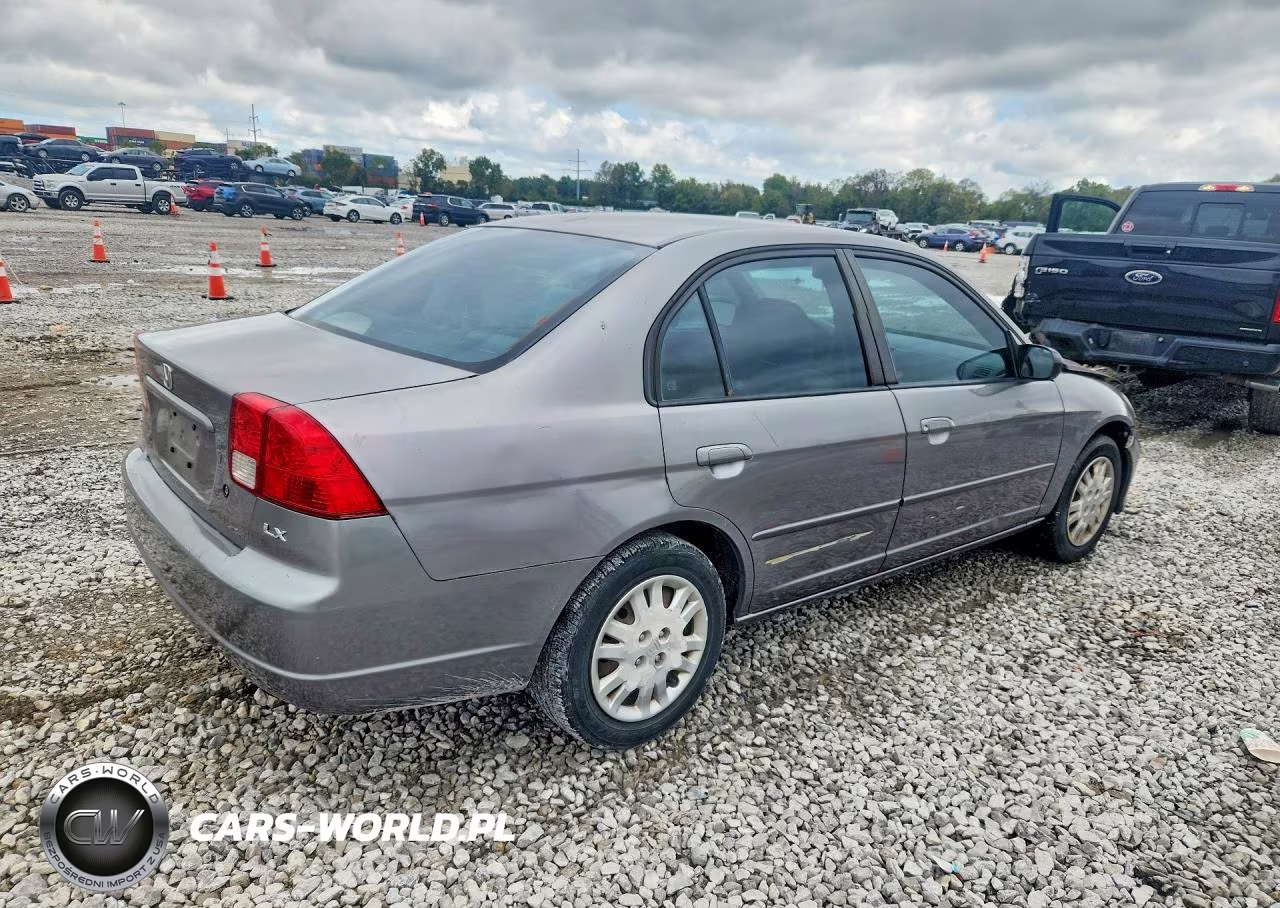 2004 Honda Civic Lx VIN:1HGES16544L015258 - 3