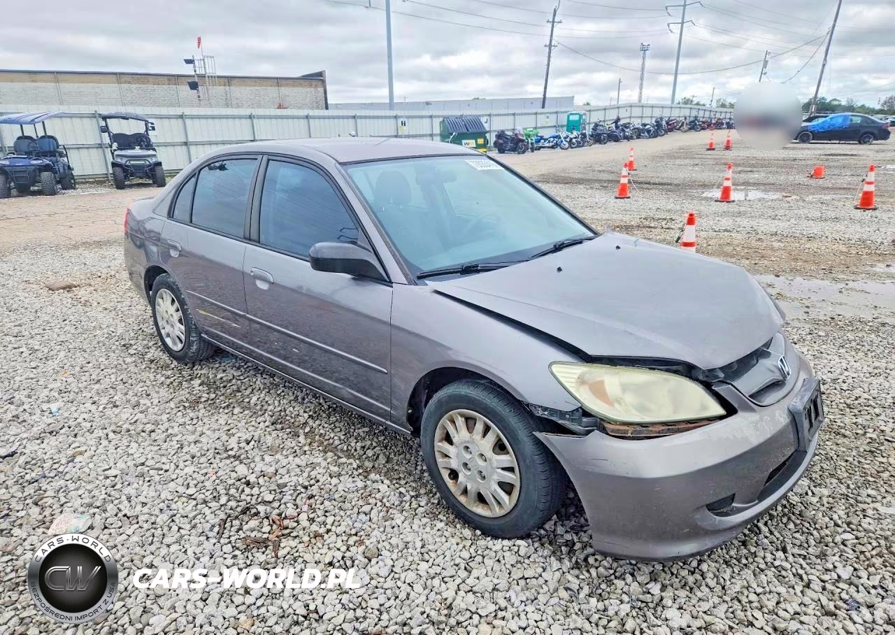 2004 Honda Civic Lx VIN:1HGES16544L015258 - 4