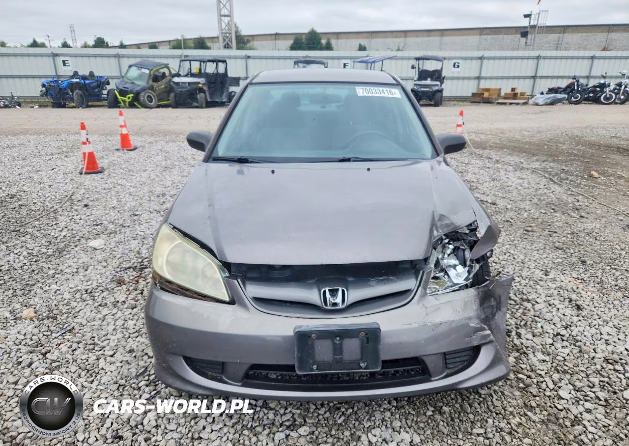2004 Honda Civic Lx VIN:1HGES16544L015258 - 5