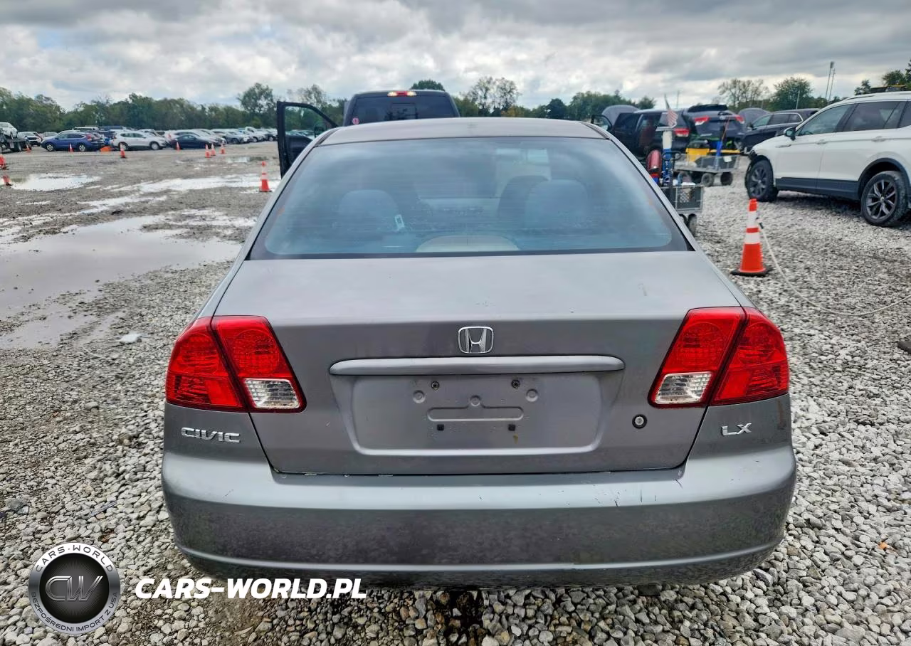 2004 Honda Civic Lx VIN:1HGES16544L015258 - 6