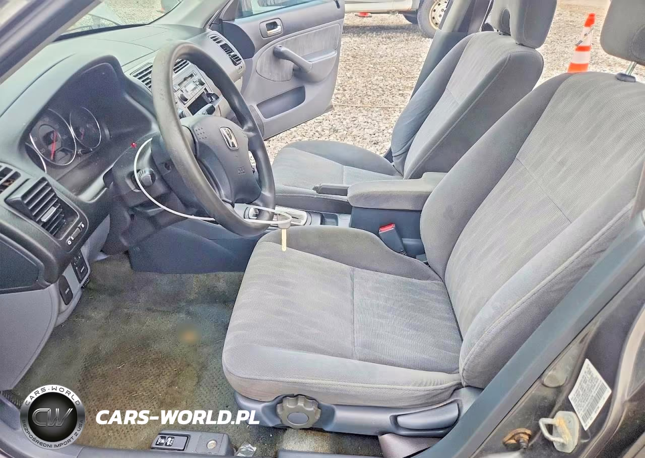2004 Honda Civic Lx VIN:1HGES16544L015258 - 7