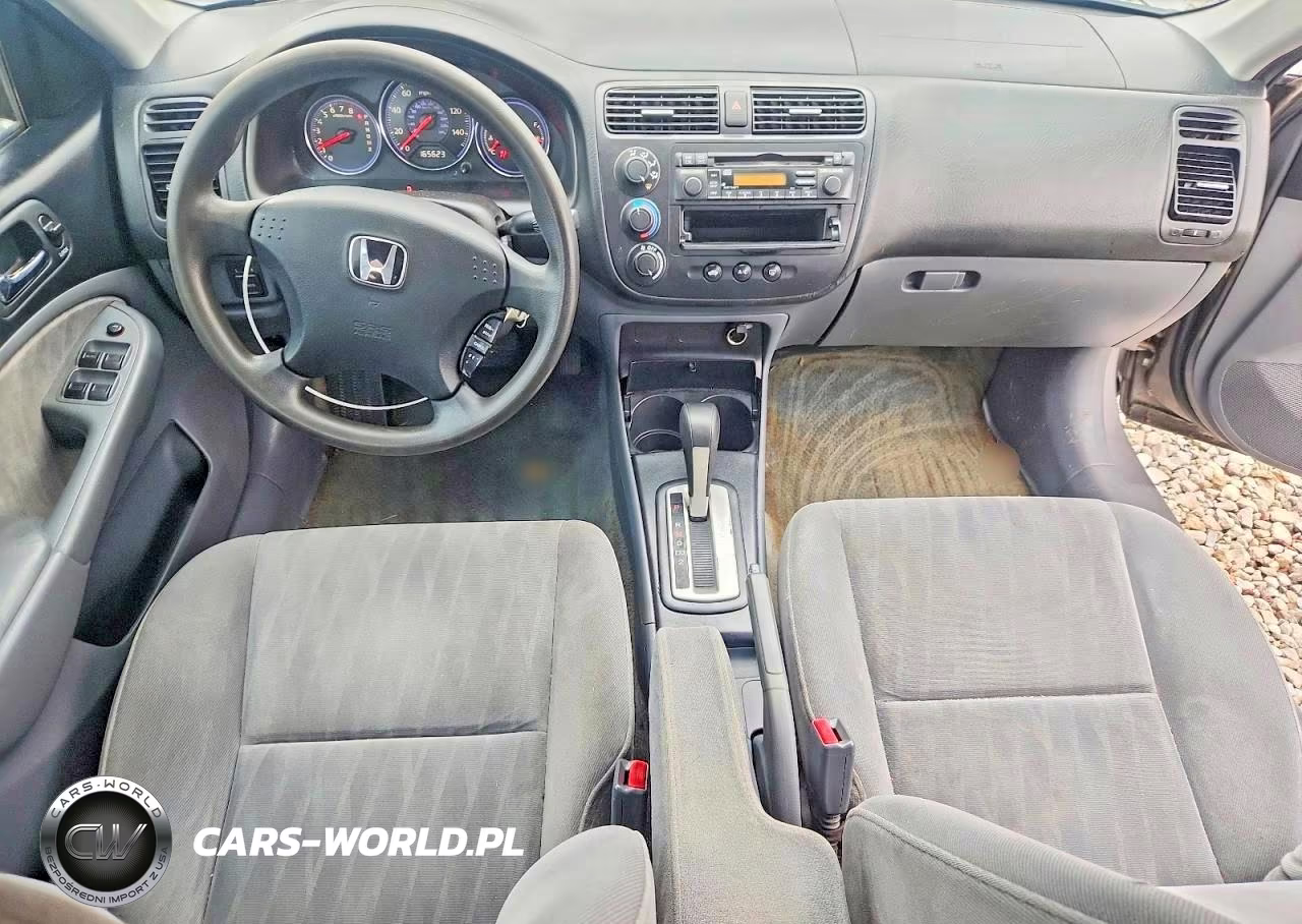 2004 Honda Civic Lx VIN:1HGES16544L015258 - 8