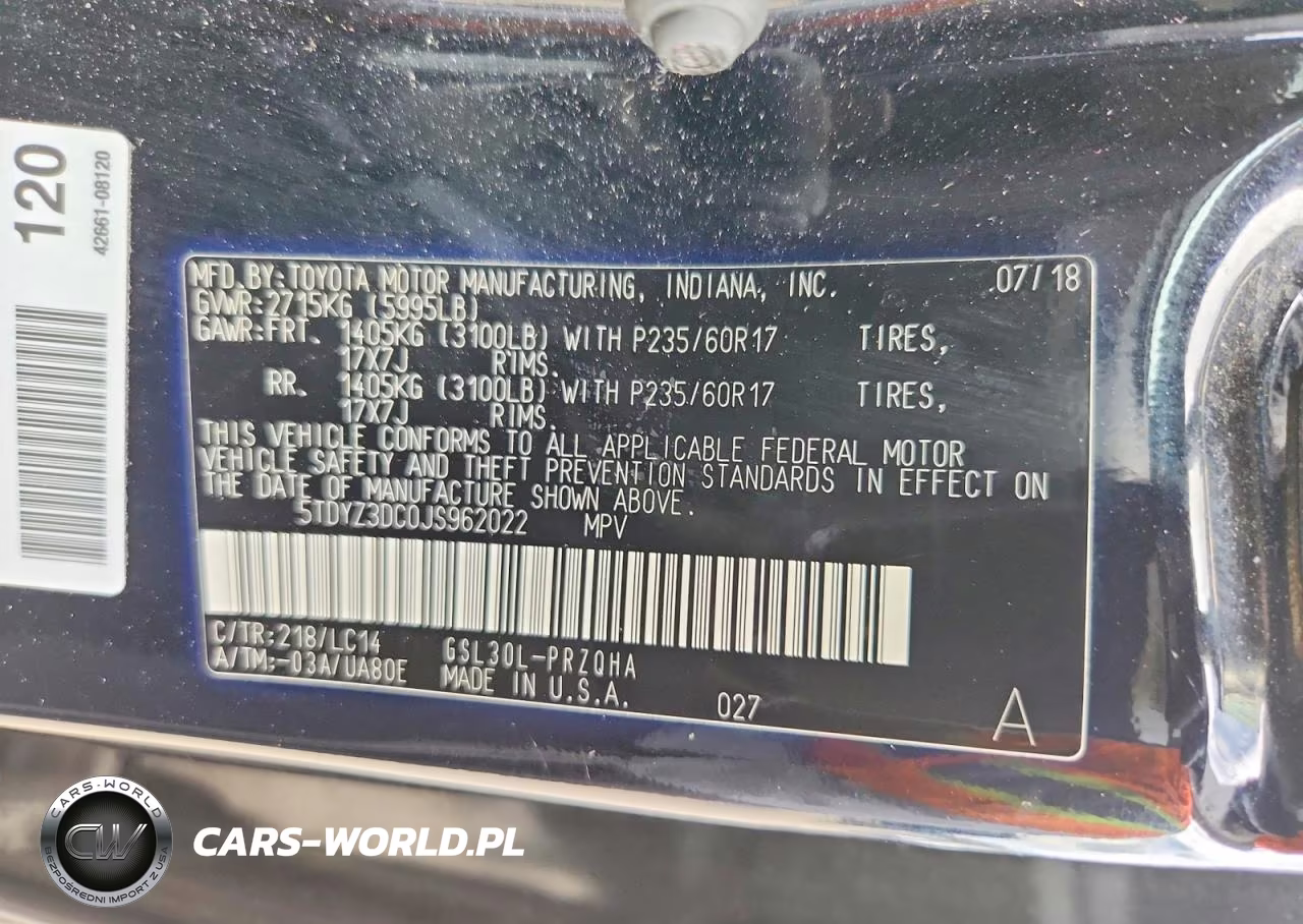 2018 Toyota Sienna Xle 8-Passenger VIN:5TDYZ3DC0JS962022 - 13