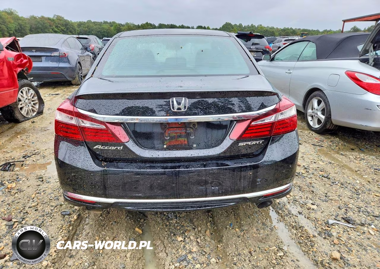 2016 Honda Accord Sport VIN:1HGCR2F65GA060825 - 6