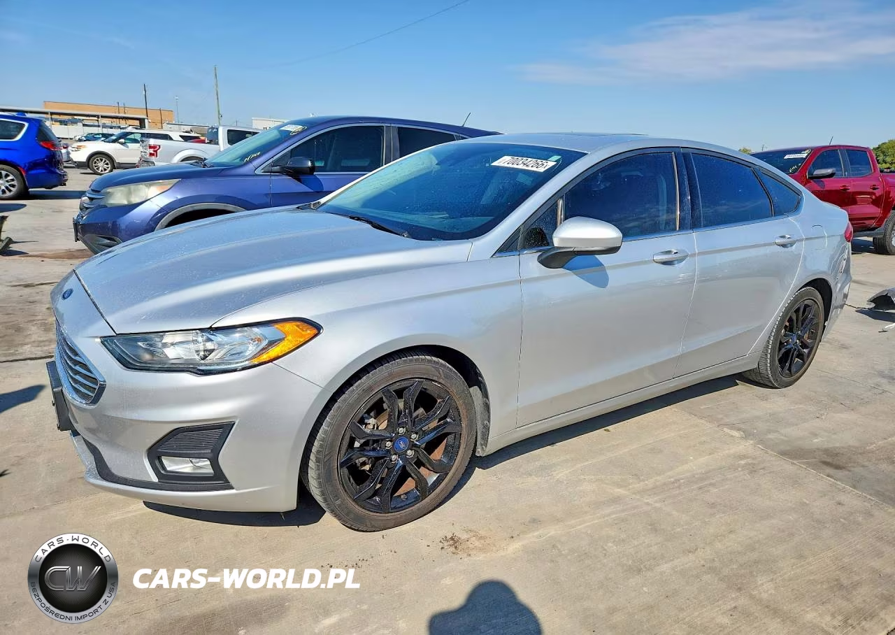 2019 Ford Fusion Se VIN:3FA6P0HD3KR169872 - 1