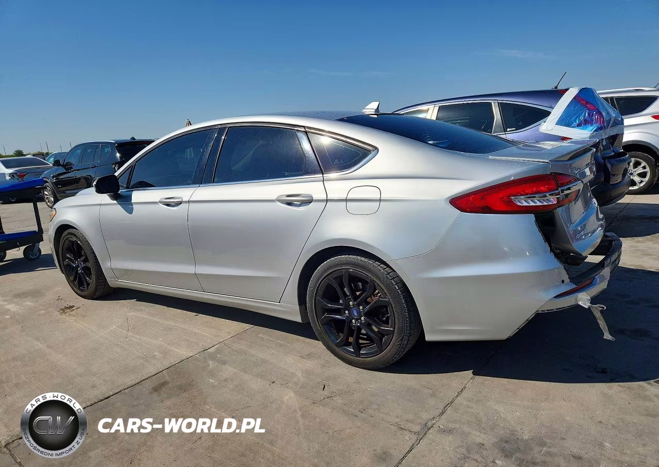 2019 Ford Fusion Se VIN:3FA6P0HD3KR169872 - 2