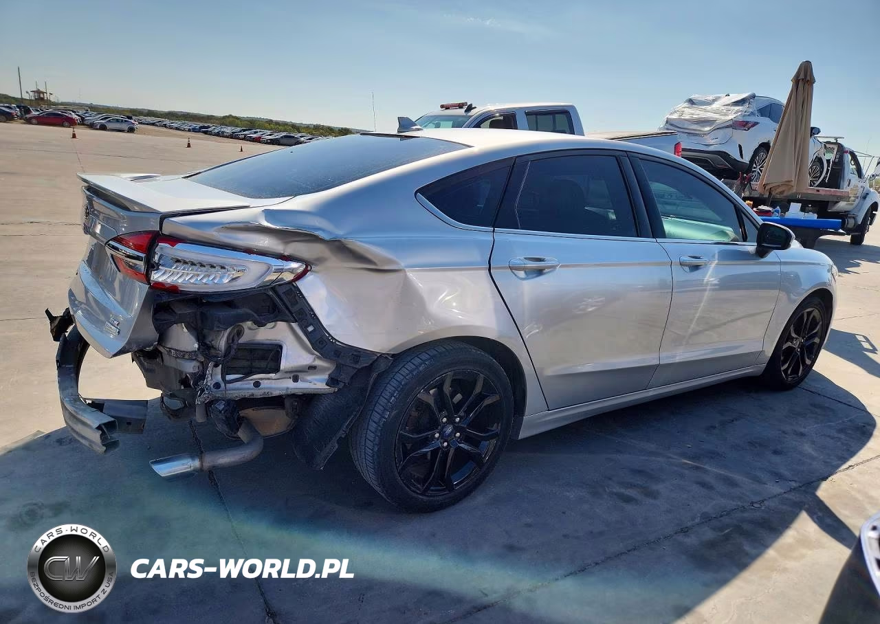 2019 Ford Fusion Se VIN:3FA6P0HD3KR169872 - 3