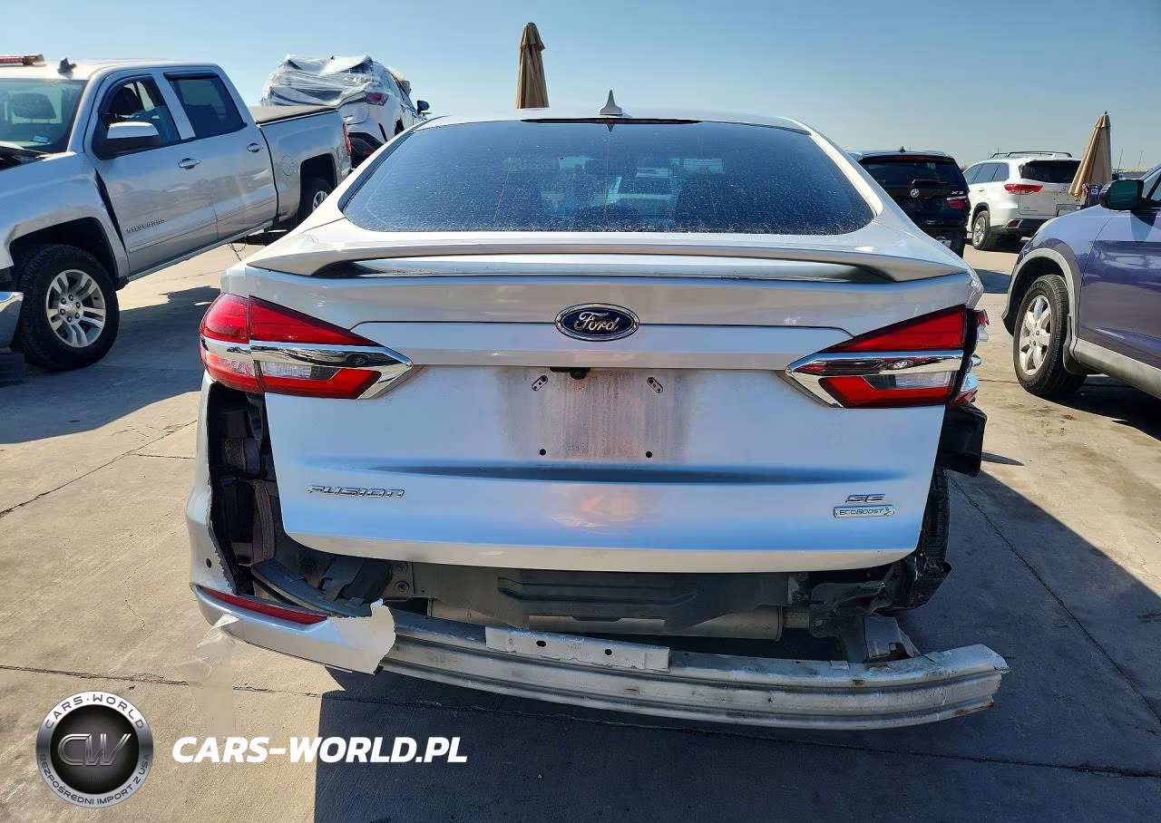 2019 Ford Fusion Se VIN:3FA6P0HD3KR169872 - 6