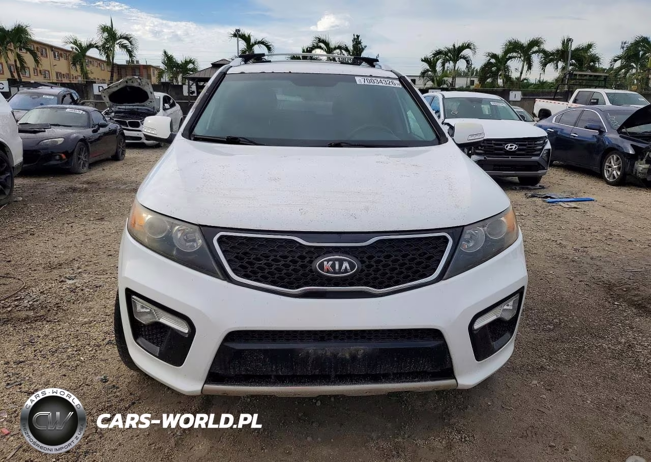 2012 Kia Sorento Sx VIN:5XYKWDA29CG306966 - 5