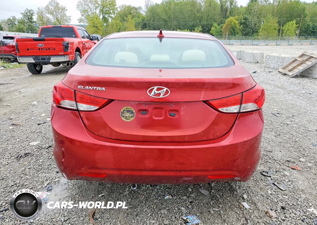 2013 Hyundai Elantra Gls VIN:5NPDH4AE8DH252700 - 6