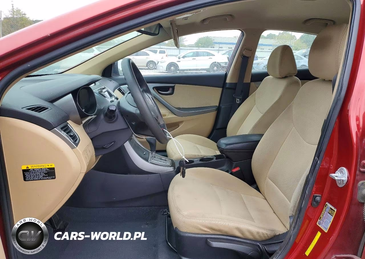 2013 Hyundai Elantra Gls VIN:5NPDH4AE8DH252700 - 7