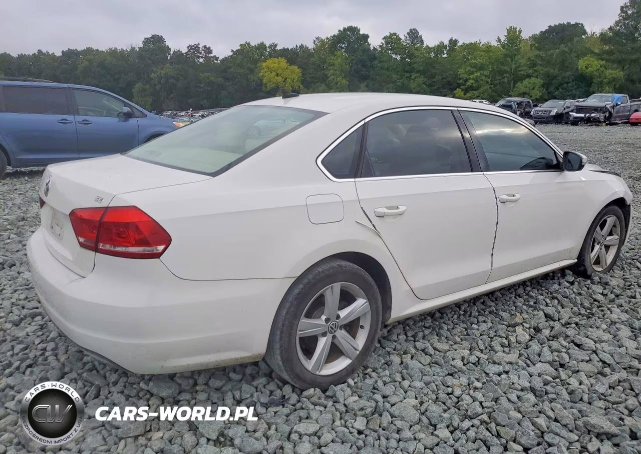 2013 Volkswagen Passat Se VIN:1VWBH7A33DC066059 - 3