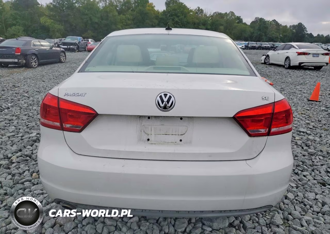 2013 Volkswagen Passat Se VIN:1VWBH7A33DC066059 - 6