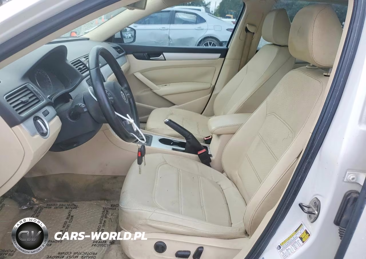2013 Volkswagen Passat Se VIN:1VWBH7A33DC066059 - 7