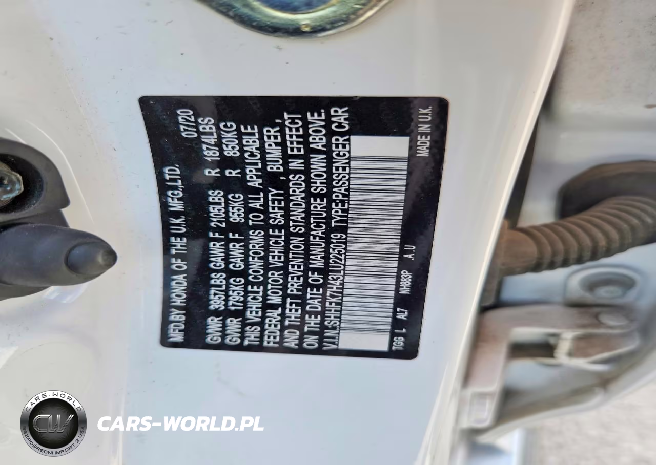 2021 Honda Civic Lx VIN:SHHFK7H43LU225019 - 13